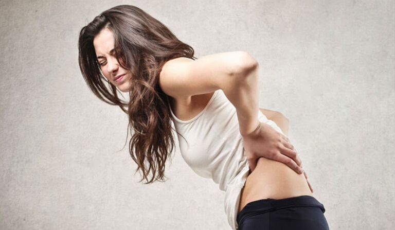 Nyeri punggung pada osteochondrosis