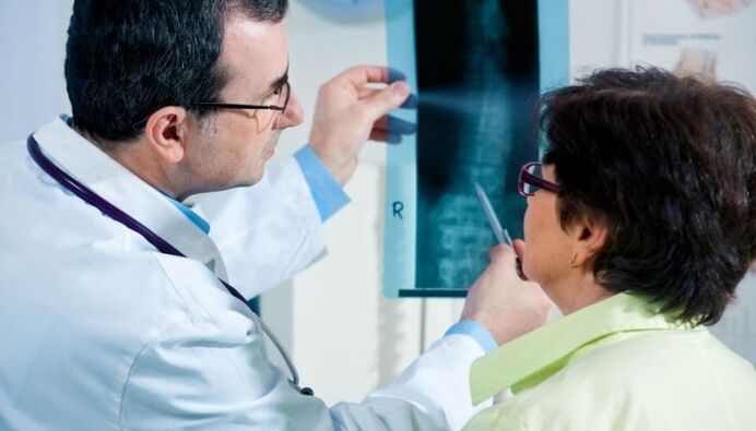 radiografi sebagai metode untuk mendiagnosis osteochondrosis serviks